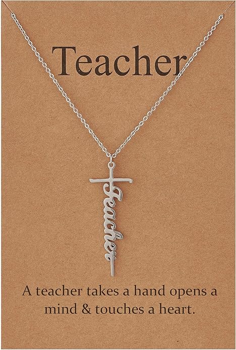 Lcherry Faith Cross Pendant Necklace for Women Religious Christian Jewelry Mother's Day Gifts for Women