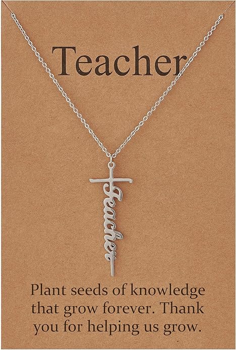 Lcherry Faith Cross Pendant Necklace for Women Religious Christian Jewelry Mother's Day Gifts for Women