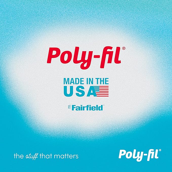 Poly-Fil Premium Polyester Fiber Fill by Fairfield, 50 oz bag