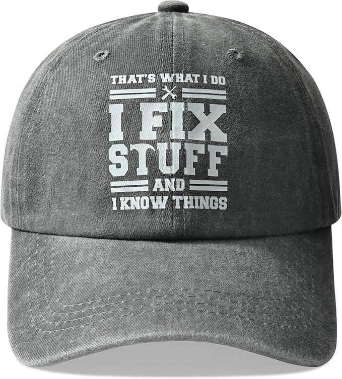 Cotton Baseball Cap Adjustable Mens Gifts Ideas for Birthday