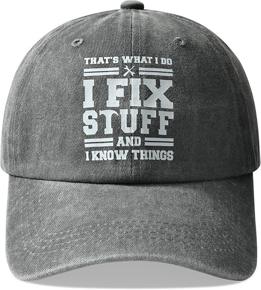 Cotton Baseball Cap Adjustable Mens Gifts Ideas for Birthday