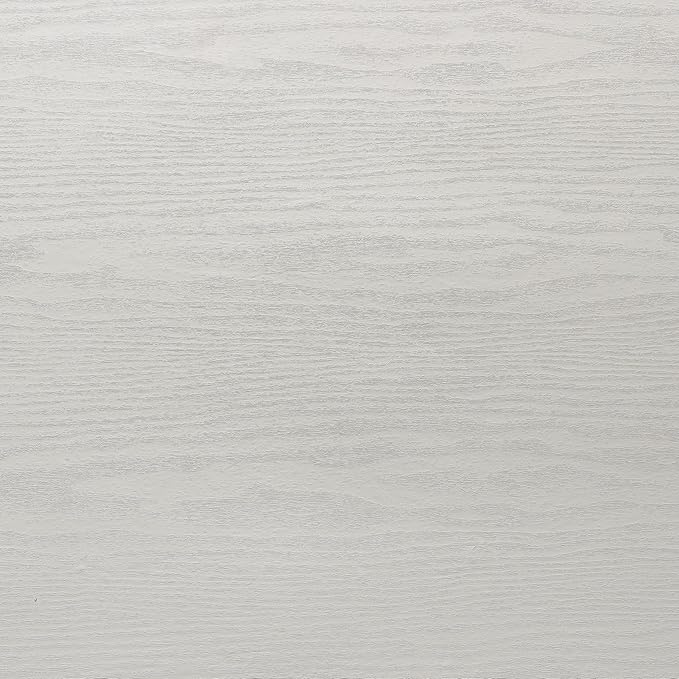 Peel and Stick Wallpaper White Wood Wall Paper - 17.5 x 200 Inch Self Adhesive Wallpaper Peel and Stick, Easy to Paste Wall Contact Paper for Stand Liner, Table and Door Makeover Decor