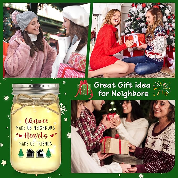 Neighbor Christmas Gifts, Christmas Gifts for Neighbors, Gift for Friends Neighbors