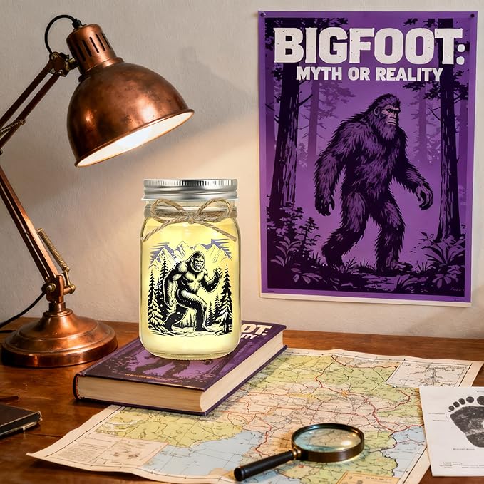 Big Foot Sasquatch Gifts for Men Women Unique Sasquatch Christmas Gifts Bigfoot Decor