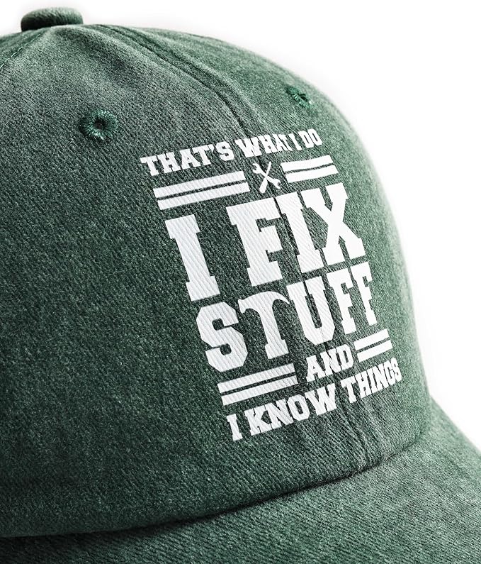 Cotton Baseball Cap Adjustable Mens Gifts Ideas for Birthday