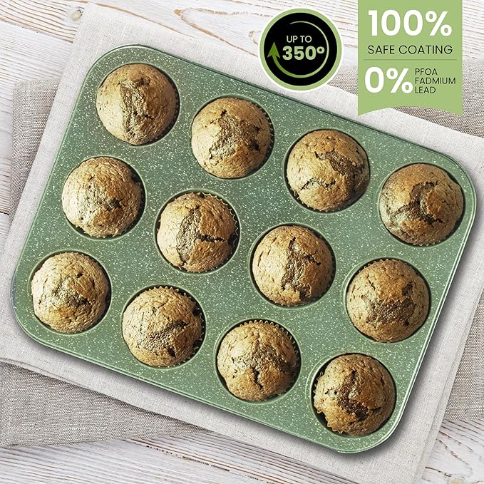 DishDelight Green Pots and Pans Set Non Stick, 30 Piece Induction Kitchen Cookware Sets for Cooking, Non Toxic Granite Pot and Pans Set, PFOA&PFOA Free