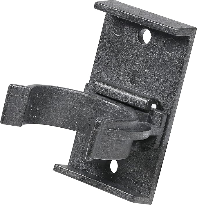 Rok Hardware Adjustable Furniture Legs, Cabinet Leg Levelers, Adjusts from 3-3/4" (95.25mm) to 6" (152.4mm) high - 4 Pack, Black ABS, R3301BLK