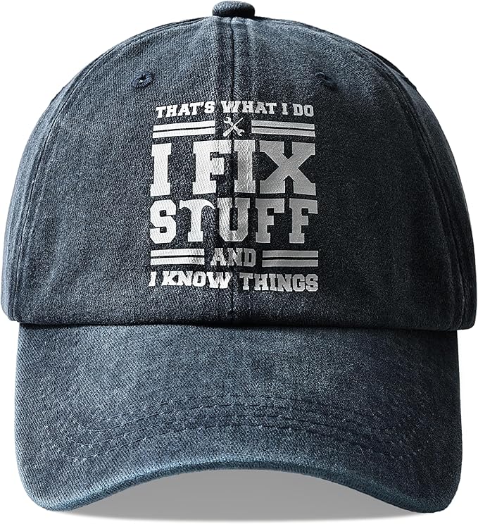 Cotton Baseball Cap Adjustable Mens Gifts Ideas for Birthday