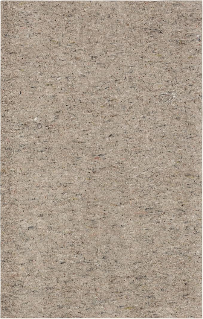 Mohawk Home Non Slip Rug Pad 2' 6" x 4'- 1/4" Thick Felt + Latex Rubber Gripper - Dual Surface Cushion for Hardwood, Carpet, Tile Floors, Made in USA