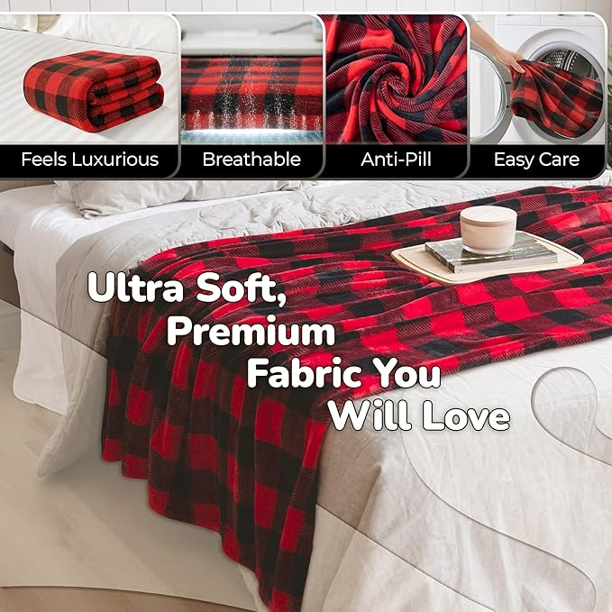 Super Blanky Wearable Blankets for Women, Adult Wearable Blanket Men, Mother's Day Gifts for Her, Wife Birthday Gift Ideas