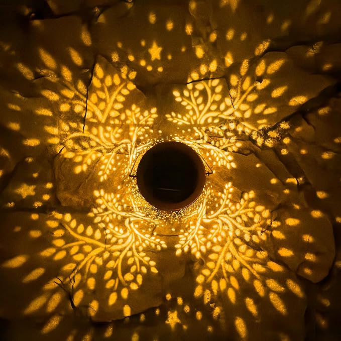 ANYTALK Tree of Life Solar Lanterns Outdoor Waterproof, Birthday Gifts for Women Mom Grandma, Hanging Solar Lights for Yard, Patio, Porch, Garden Decor, Christmas Gifts for Her/Him