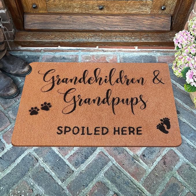Mothers Day Nana Gifts for Grandma,Grandma Gifts,Gifts for Grandparents,Nana Gifts,Grandma Birthday Gifts,Gigi Mimi Grandma Gifts from Granddaughter Grandchildren Grandson Grankids,Doormats Home Decor
