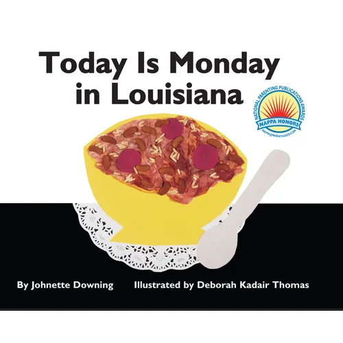 Today Is Monday in Louisiana - Board Book