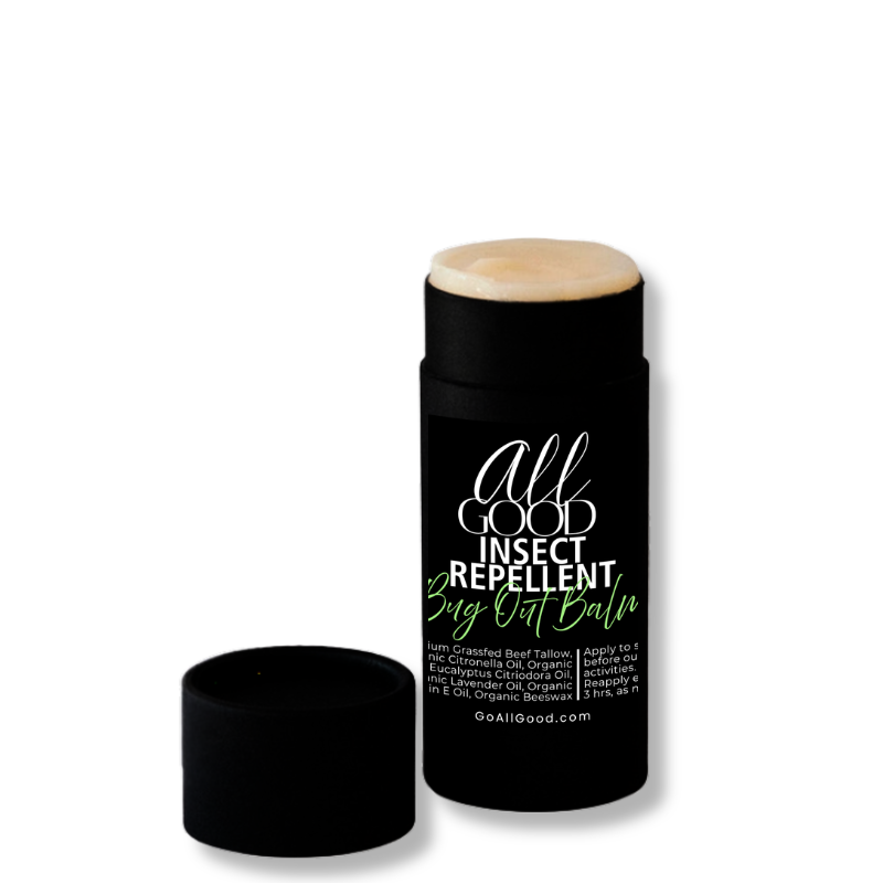 Bug Out Balm Tallow Based Insect Repellent With All Natural Essential Oils