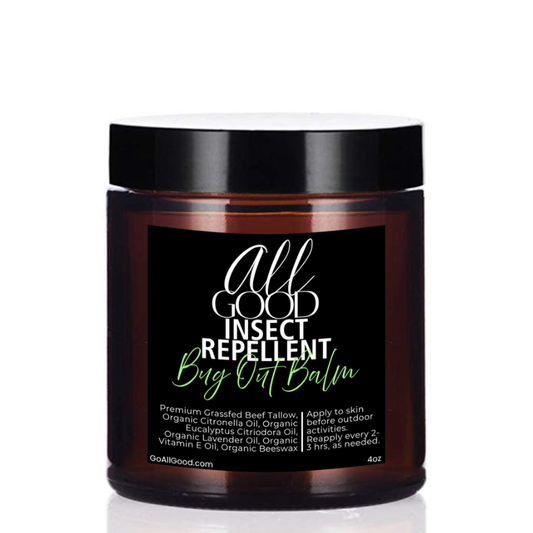 Bug Out Balm Tallow Based Insect Repellent With All Natural Essential Oils
