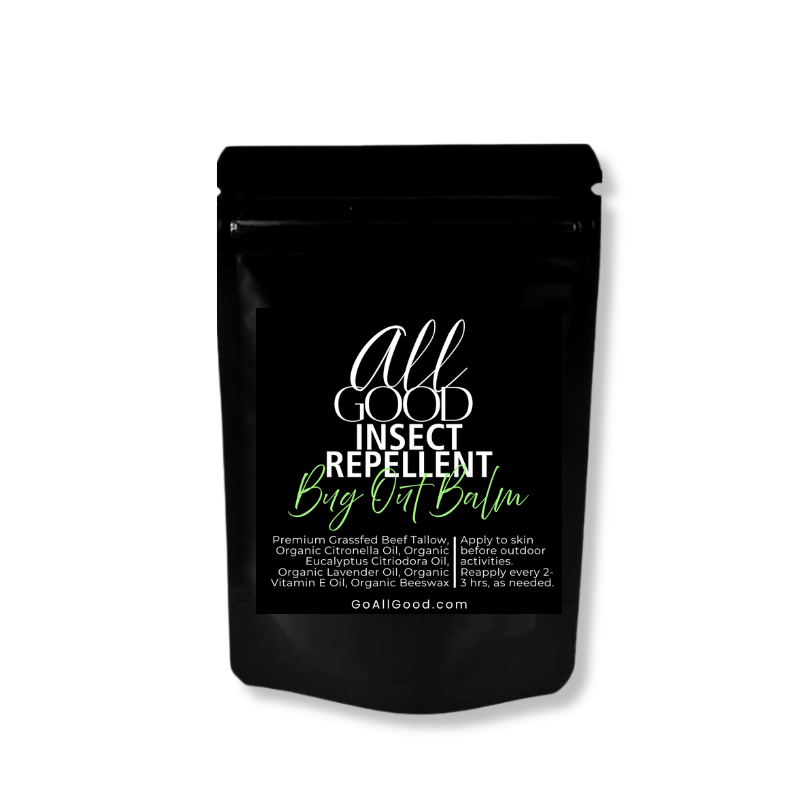 Bug Out Balm Tallow Based Insect Repellent With All Natural Essential Oils