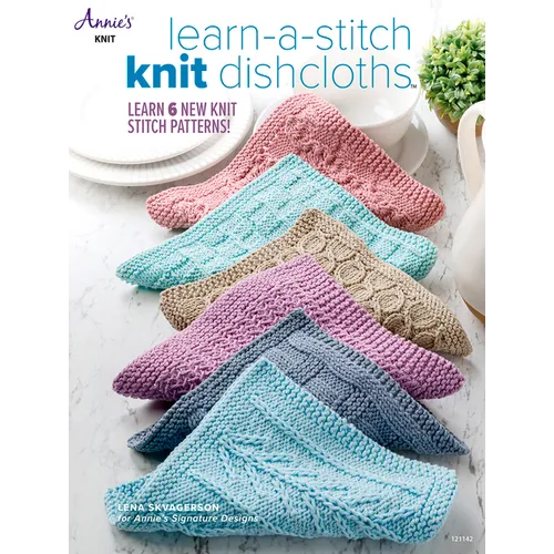 Learn-A-Stitch Knit Dishcloths - Paperback