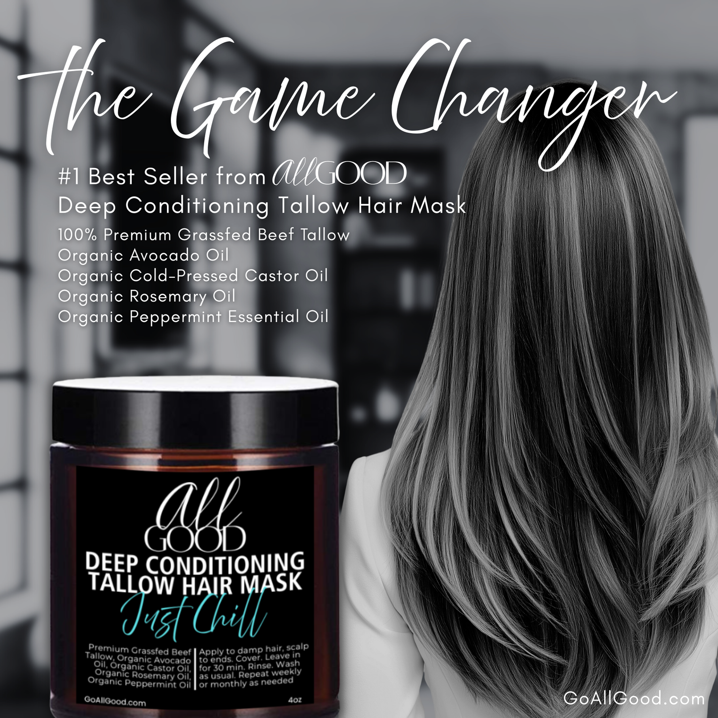 Deep Conditioning Tallow Hair Mask