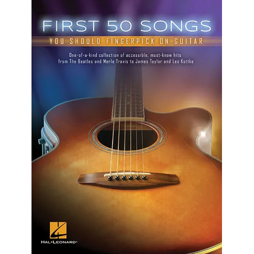 First 50 Songs You Should Fingerpick on Guitar - Paperback