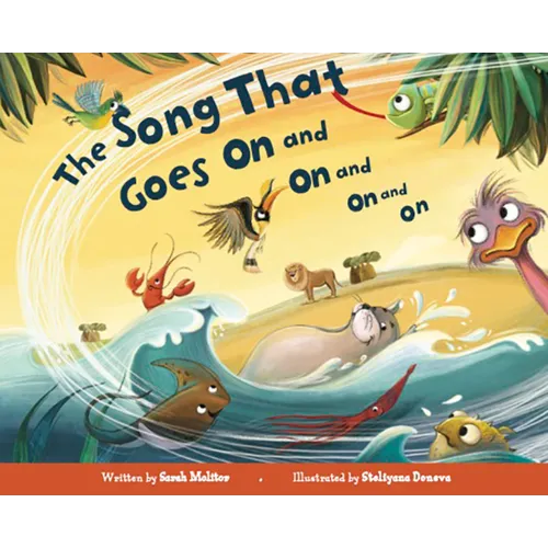 The Song That Goes on and on and on and on - Board Book