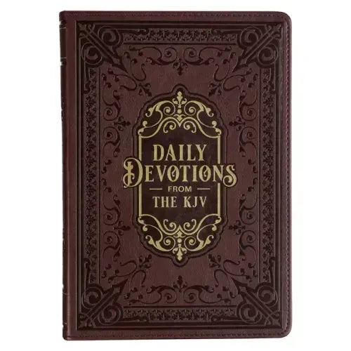 Daily Devotions from the KJV - Leather