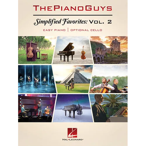 The Piano Guys - Simplified Favorites, Volume 2: Easy Piano with Optional Cello - Paperback