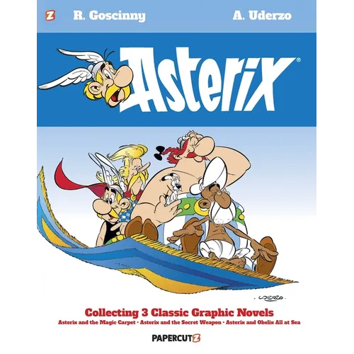 Asterix Omnibus Vol. 10: Collecting Asterix and the Magic Carpet, Asterix and the Secret Weapon, and Asterix and Obelix All at Sea - Hardcover