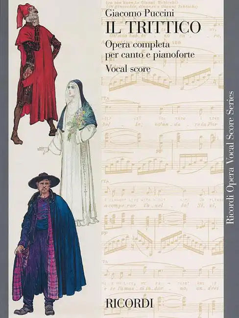 Puccini - Il Trittico: Opera Vocal Score Series - Paperback