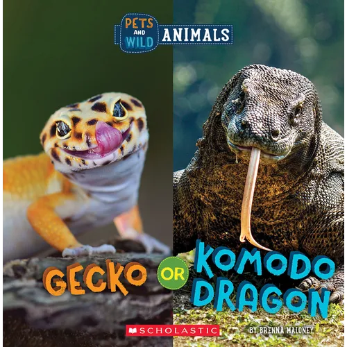 Gecko or Komodo Dragon (Wild World: Pets and Wild Animals) - Paperback
