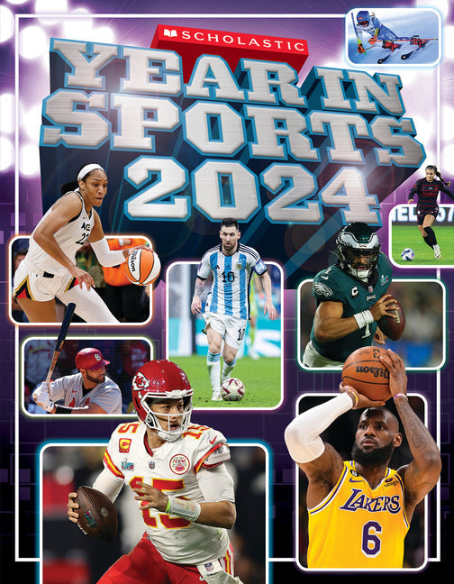 Scholastic Year in Sports 2024 - Paperback