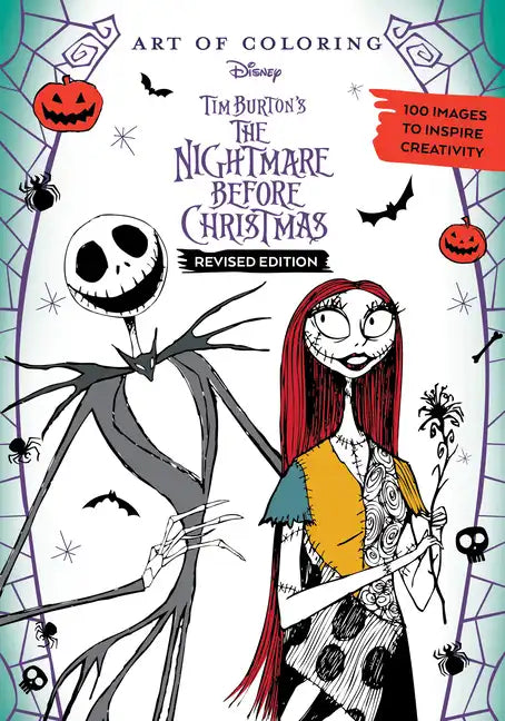 Art of Coloring: Disney Tim Burton's the Nightmare Before Christmas - Paperback