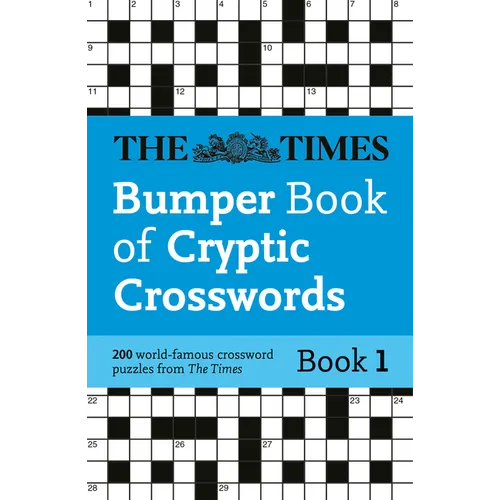 The Times Bumper Book of Cryptic Crosswords Book 1: 200 World-Famous Crossword Puzzles - Paperback