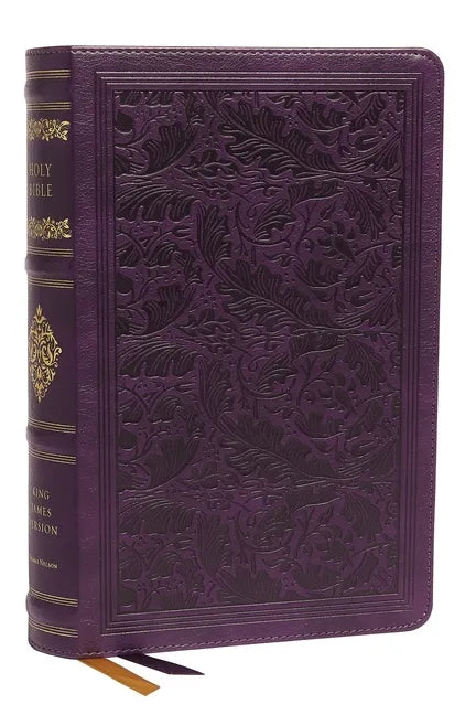 Kjv, Sovereign Collection Bible, Personal Size, Leathersoft, Purple, Thumb Indexed, Red Letter Edition, Comfort Print: Holy Bible, King James Version - Imitation Leather