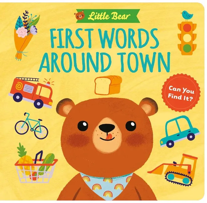 Little Bear: First Words Around Town - Board Book