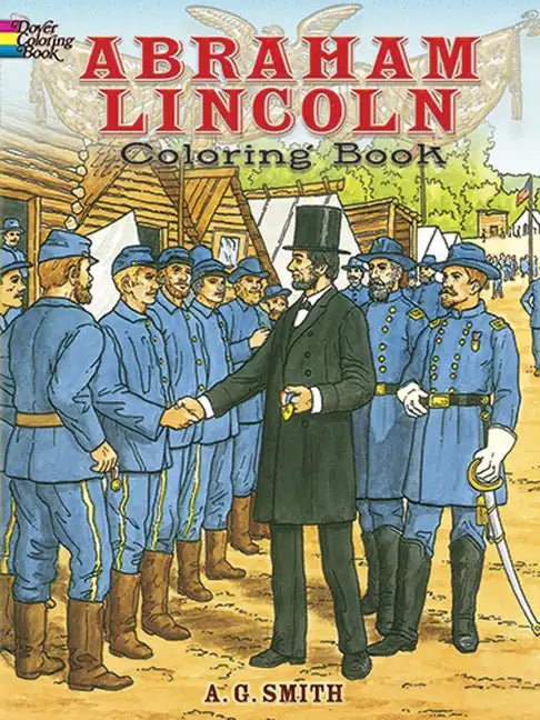 Abraham Lincoln Coloring Book - Paperback