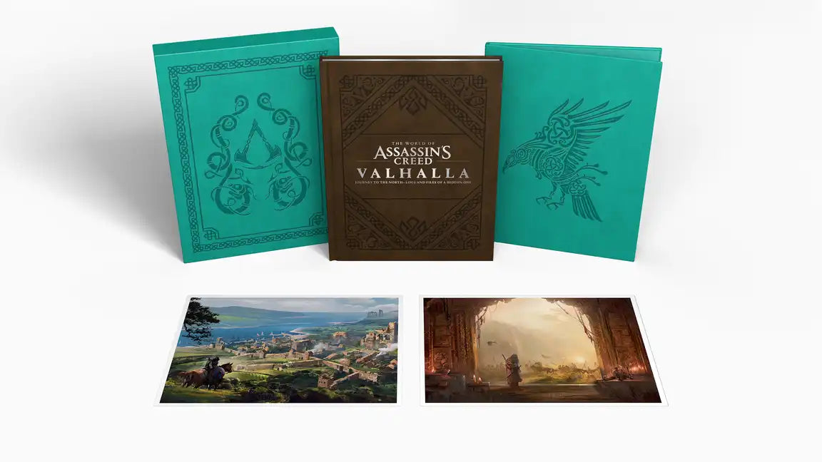 The World of Assassin's Creed Valhalla: Journey to the North--Logs and Files of a Hidden One (Deluxe Edition) - Hardcover