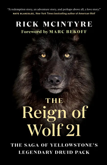 The Reign of Wolf 21: The Saga of Yellowstone's Legendary Druid Pack - Hardcover