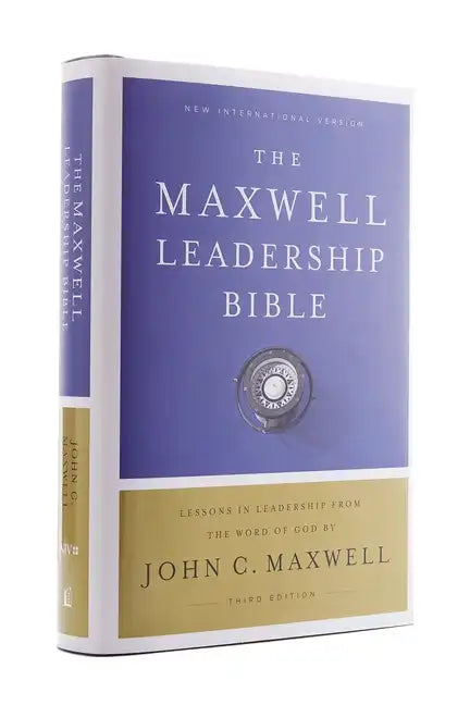 Niv, Maxwell Leadership Bible, 3rd Edition, Hardcover, Comfort Print - Hardcover