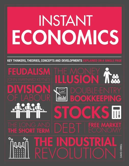 Instant Economics: Key Thinkers, Theories, Discoveries and Concepts - Paperback