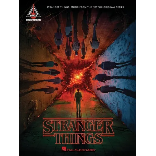 Stranger Things: Music from the Netflix Original Series Transcribed Note-For-Note for Guitar in Notes and Tab - Paperback