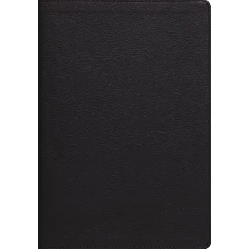 Esv, Thompson Chain-Reference Bible, Large Print, Leathersoft, Black, Red Letter, Thumb Indexed - Imitation Leather