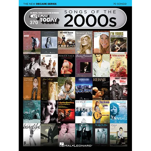 Songs of the 2000s - The New Decade Series: E-Z Play Today Volume 370 - Paperback