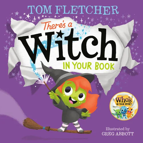 There's a Witch in Your Book: An Interactive Book for Kids and Toddlers - Paperback